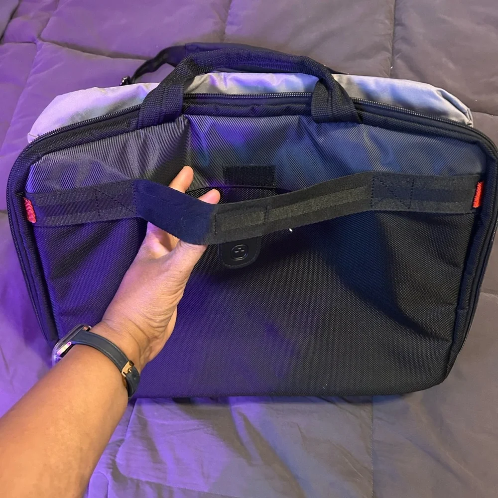 Wenger SwissGear Laptop Briefcase Bag – Black & Grey